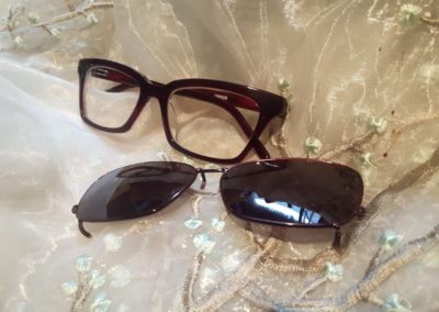 custom eyeglasses frames clip ons